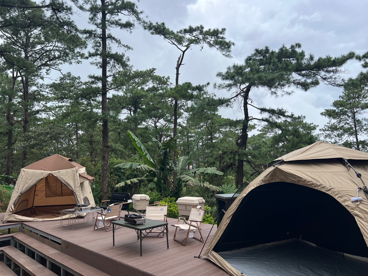 캠핑 데크